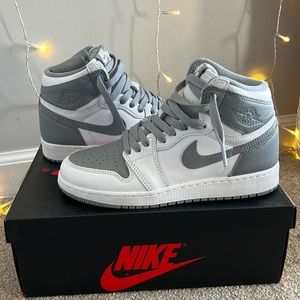 Jordan 1 Stealth White GS